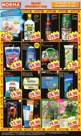 Norma leták týden 37 Strana 7: Kozel 11° plech €21,90, Kuřecí čtvrtky zadní €42,90
