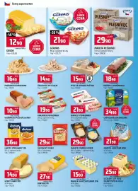 Terno leták týden 36 Strana 4: VODŇANSKÁ PEČENÁ SEKANÁ €10,90, MADETA PLESNIVEC 100 g vybrané druhy €29,90