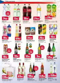 Trefa leták týden 36 Strana 10: Rajec pramenitá voda €1.490,00, Coca-Cola 2 l €36,90