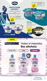 Tesco leták týden 36 Strana 13: Olma Pierot smetanový dezert €12,90, Cavalier Tvarohový dezert €1.290,00