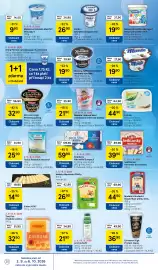 Tesco leták týden 36 Strana 20: Eidam 45% €14,90, Bohemilk opočenský jogurt boopi ochucený v skle €19,90