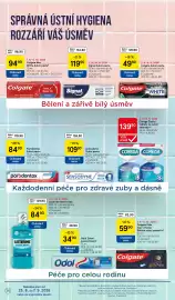 Tesco leták týden 36 Strana 26: Corega čistící tablety na zubní náhrady €139,90, Sensodyne Zubní pasta €109,90