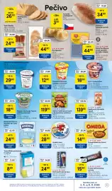 Tesco leták týden 36 Strana 5: Bohemilk horácký sýr s oky plátky €24,90, Tesco Mléko polotučné trvanlivé €8,90