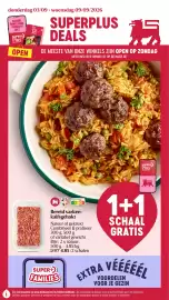 Delhaize folder week 36 Pagina 1: Bereid varken-kalfsgehakt €4,85
