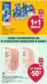 Delhaize folder week 36 Pagina 12: Kaas Vache Bleue – De Smurfen €3,29, Kalkoen- of kipfilet of gevogelteworst leeuw €3,08