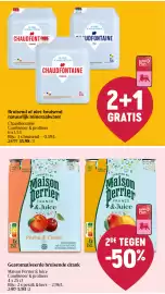 Delhaize folder week 36 Pagina 29: Bruisend of niet-bruisend natuurlijk mineraalwater Chaudfontaine €15,98