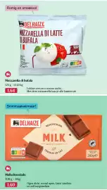 Delhaize folder week 36 Pagina 42: Melkchocolade €1,60, Mozzarella di bufala €1,64