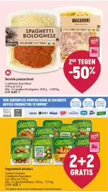 Delhaize folder week 36 Pagina 9: Vegetarisch product Garden Gourmet €6,18, Bereide pastaschotel €6,89