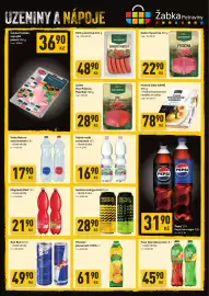 Žabka leták Strana 4: Red Bull €49,00, Voda Natura €17,90