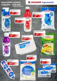 Catalog Unicarm Pagină 3: Unicarm brânză de burduf tip ii €10,29, Unicarm unt de masă b €6,79