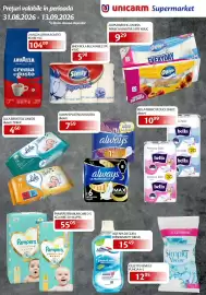 Catalog Unicarm Pagină 7: Pampers premium care €55,05, Bella perfecta duo €10,99