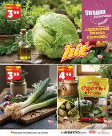 Topaz gazetka tydzień 36 Strona 21: Ogórki kiszone Bochenek €4,49, Sałata lodowa €3,99