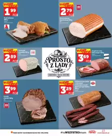 Topaz gazetka tydzień 36 Strona 23: Filet indykiem faszerowany JBB €2,79, Schab jak z prodiża Kabo €2,89