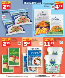 Topaz gazetka tydzień 36 Strona 27: Ser Feta Kolios €5,69, Jogurt naturalny Nadbużański €11,49