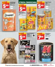 Topaz gazetka tydzień 36 Strona 43: Karma dla psa Rafi €7,99, Karma Pet Republic €5,59