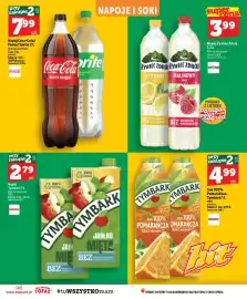 Topaz gazetka tydzień 36 Strona 46: Napój Coca-Cola/Fanta/Sprite 2 L €7,99, Napój Tymbark Jabłko Mięta €2,79