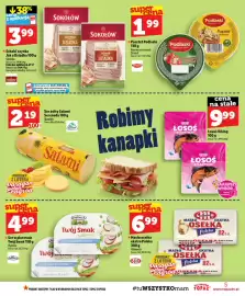 Topaz gazetka tydzień 36 Strona 5: Pasztet Podlaski €1,99, Łosoś Atlantycki Viking €9,99