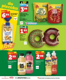 Topaz gazetka tydzień 36 Strona 6: Donut Stokson €1,99, Napój Ustronianka Junior €2,99