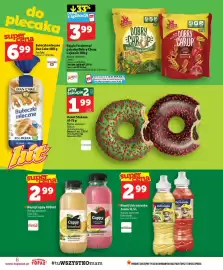 Topaz gazetka tydzień 36 Strona 6: Donut Stokson €1,99, Napój Ustronianka Junior €2,99