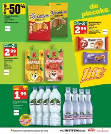 Topaz gazetka tydzień 36 Strona 7: Mus owocowy 100% Kubus €2,99, Beskidzkie paluszki