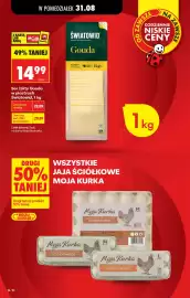Biedronka gazetka tydzień 36 Strona 24: Gouda €14,99