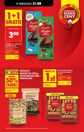 Biedronka gazetka tydzień 36 Strona 29: Ciastka z nadzieniem Bonitki, 150 g €3,00