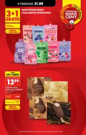 Biedronka gazetka tydzień 36 Strona 31: Lody Marletto na patyku, 6x120 ml €13,99