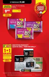 Biedronka gazetka tydzień 36 Strona 39: Karma dla kota Whiskas, 8x85 g €9,99