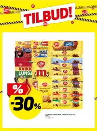 Bunnpris uke 36 Side 12: UTVALGTE SJOKOLADER, POSER OG KJEKS FRA FREIA