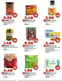 Hy-Vee weekly ad week 36 Page 10: Gustare Vita pasta €2,99, Hy-Vee peanut butter filled pretzels €5,99