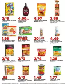 Hy-Vee weekly ad week 36 Page 25: Knorr Pasta or Rice Sides €1,28, Green Giant Steam Crisp Corn €1,77