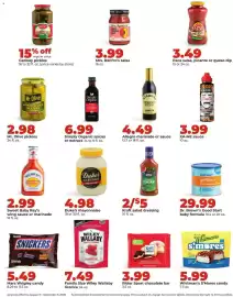 Hy-Vee weekly ad week 36 Page 27: Mt. Olive Pickles €2,98, Simply Organic Vanilla Extract €6,99