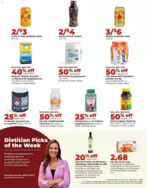 Hy-Vee weekly ad week 36 Page 34: Culture Pop Probiotic Soda €3,00, Jocko protein shake €4,00