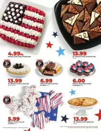 Hy-Vee weekly ad week 36 Page 6: Bakery-fresh apple pie €13,99, Bakery fresh cut out cookies €5,99