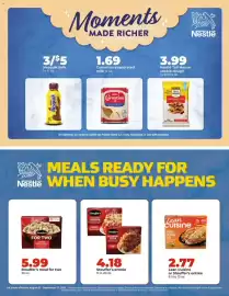 Hy-Vee weekly ad Page 10: Stouffer's entrée €4,18, Lean Cuisine or Stouffer's entrée €2,77
