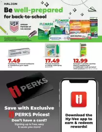 Hy-Vee weekly ad Page 14: Emergen-C powder, gummy dietary supplements or Robitussin multi symptom relief products €12,99