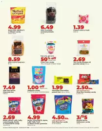 Hy-Vee weekly ad Page 16: Hormbles Chormbles protein bar €1,99, Jolly Rancher candy €4,50