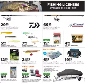 Mills Fleet Farm weekly ad week 36 Page 12: Crush City Mayors €5,99, PowerPro 150-yd. Braided Spectra Fiber €12,99