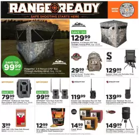 Mills Fleet Farm weekly ad week 36 Page 18: Summit Mesh Lite Portable Chair €129,99