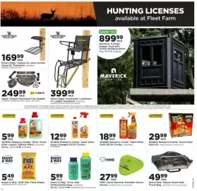 Mills Fleet Farm weekly ad week 36 Page 19: Wildlife Research Center Scent Killer Liquid Clothing Wash €5,99