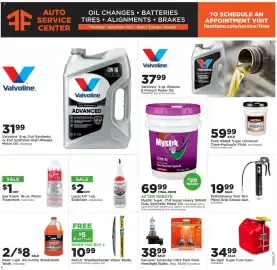 Mills Fleet Farm weekly ad week 36 Page 9: Mystik 5-gal. JT-8 Super Heavy 15W40 Duty Synthetic Motor Oil €69,99