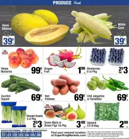 Super King Markets weekly ad week 36 Page 9: Green-Black or Brown Figs €3,99, Red Potatoes €0,69
