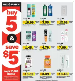 Meijer weekly ad week 36 Page 19: One A Day Women's Gummies €8,89, Force Factor Total Beets €13,69