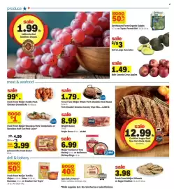 Meijer weekly ad week 36 Page 2: Meijer Cooked or Raw Shrimp €6,99, Meijer Whole Pork Shoulder Butt Roast €1,79