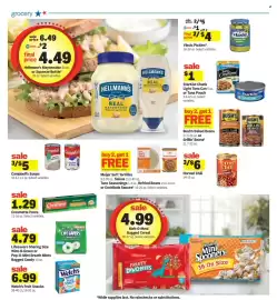 Meijer weekly ad week 36 Page 25: StarKist chunk light tuna can or tuna pouch €1,00