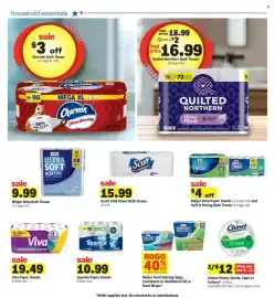Meijer weekly ad week 36 Page 32: Meijer Ultra Paper Towels and Soft & Strong Bath Tissue €4,00