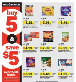 Meijer weekly ad week 36 Page 7: Checkers/Rally's Famous Fries, Arby's Curly Fries or Nathan's Onion Rings €3,29