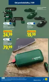 Lidl gazetka tydzień 37 Strona 19: Kabura narzędziowa na pas €24,99, PARKSIDE Kapcie męskie €19,99