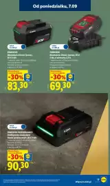 Lidl gazetka tydzień 37 Strona 21: Akumulator litowo-jonowy, 20 V, 2 Ah, z ładowarką 2,4 A €69,30