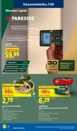 Lidl gazetka tydzień 37 Strona 22: Pączek na 30-lecie Parkside €2,79, PASTA DO CZYSZCZENIA RĄK NA 30-LECIE PARKSIDE €6,29